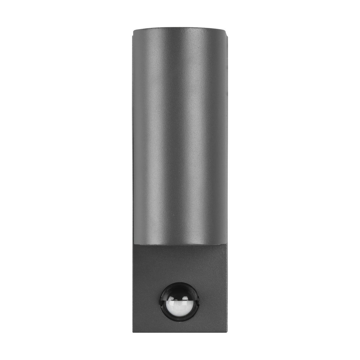 Roya Up Down Round 22cm PIR Outdoor Wall Light – Anthracite