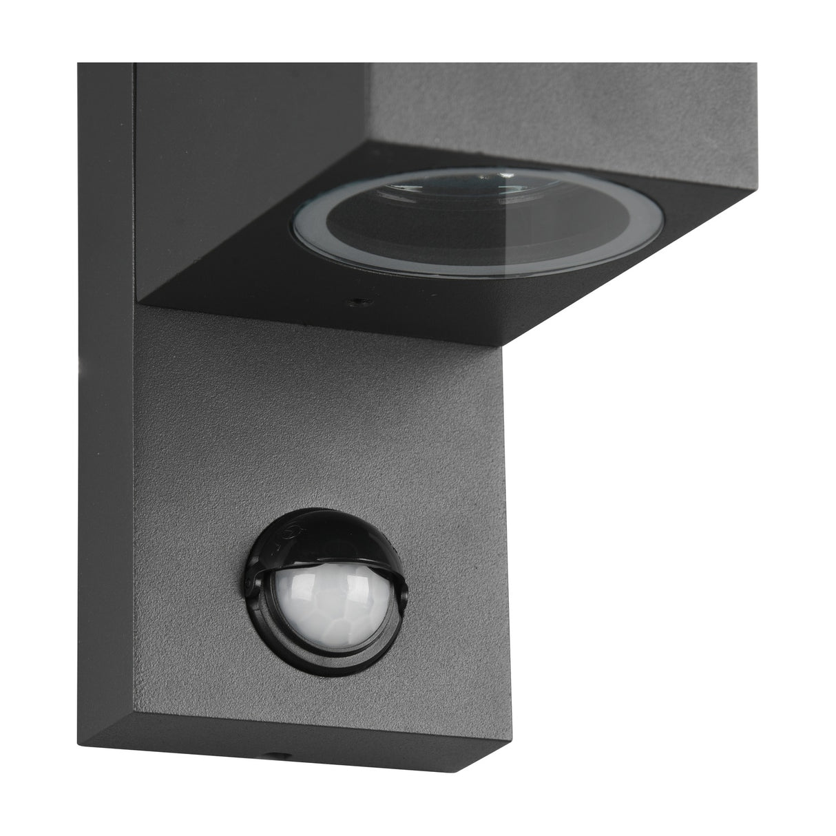 Roya Square 15cm PIR Outdoor Wall Light – Anthracite