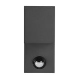 Roya Square 15cm PIR Outdoor Wall Light – Anthracite
