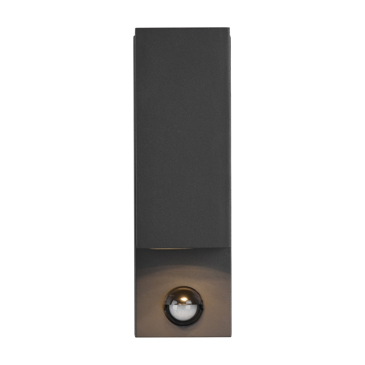 Roya Up Down Square 22cm PIR Outdoor Wall Light – Anthracite