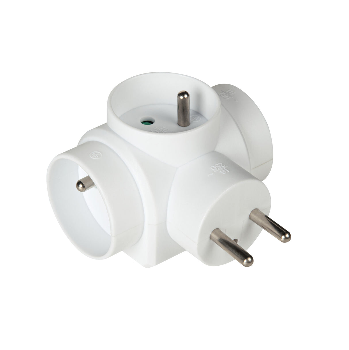 3-Way Plug Splitter 250V 16A - Type E Krw