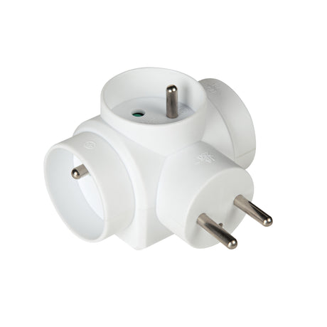 3-Way Plug Splitter 250V 16A - Type E Krw