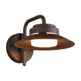Atrato Lantern Outdoor Wall Light – Rust