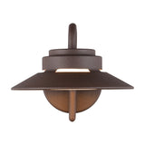 Atrato Lantern Outdoor Wall Light – Rust