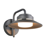 Atrato Glass Outdoor Wall Light – Anthracite