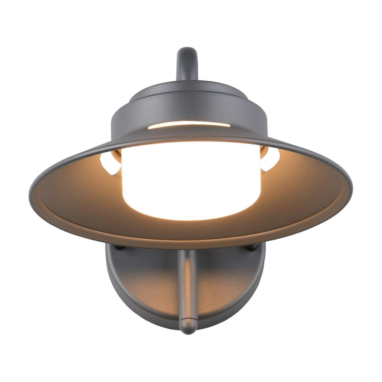 Atrato Glass Outdoor Wall Light – Anthracite