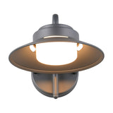 Atrato Glass Outdoor Wall Light – Anthracite