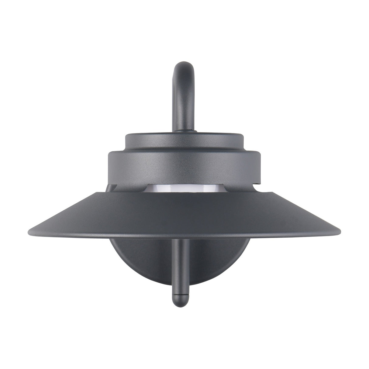 Atrato Glass Outdoor Wall Light – Anthracite