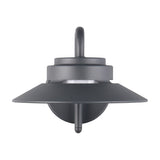 Atrato Glass Outdoor Wall Light – Anthracite