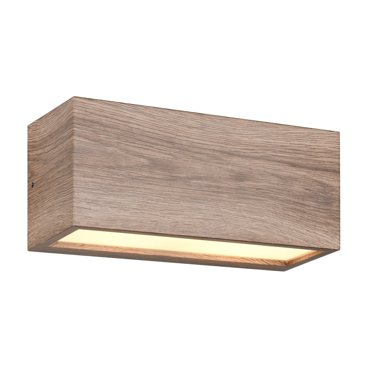 Mayenne Up Down Outdoor Wall Light – Wood Effect