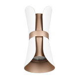Coat 2 Light Up Down Cone Wall Light – Matt White
