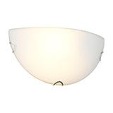 Lana Glass Wall Light – White