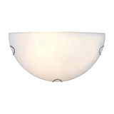 Lana Glass Wall Light – White