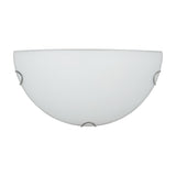Lana Glass Wall Light – White