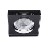 Morta B Square MR16 Recessed Ceiling Spot - Black