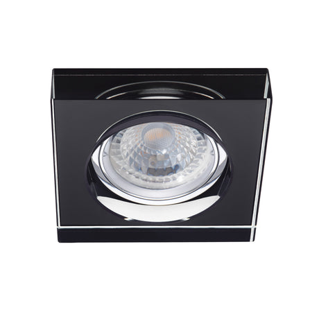 Morta B Square MR16 Recessed Ceiling Spot - Black