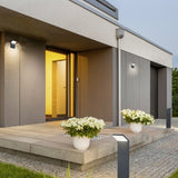 Pearl LED PIR Outdoor Wall Light – Anthracite