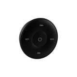 CCT Remote Control Single Zone RF Dimmer Controller IP20 Black - 1 Mono CCT Black
