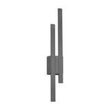 Tawa 2 Light LED Outdoor Wall Light – Anthracite