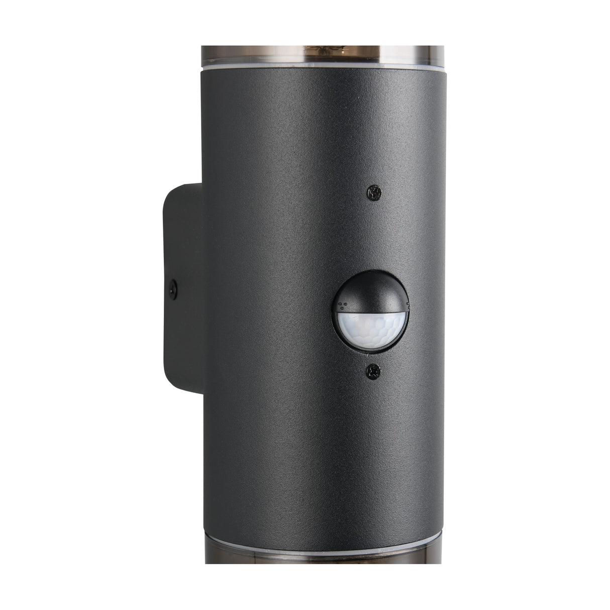 Hoosic 2 Light Up Down PIR Outdoor Wall Light – Matt Black
