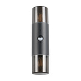 Hoosic 2 Light Up Down PIR Outdoor Wall Light – Matt Black