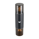 Hoosic 2 Light Up Down PIR Outdoor Wall Light – Matt Black