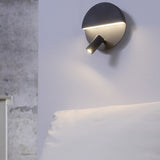 Mario 2 Light LED Glass Wall Light – Matt Black