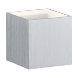 Louis LED Up Down Cone Wall Light – Brushed Aluminium