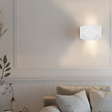 Zandor LED Wall Light – Matt White