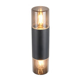Hoosic 2 Light Up Down Outdoor Wall Light – Matt Black