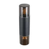 Hoosic 2 Light Up Down Outdoor Wall Light – Matt Black
