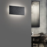 Raven LED Panel Wall Light – Black
