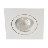 Dalla DTL-W (DTL) GU10 Recessed Square Spotlight 80x80 - White