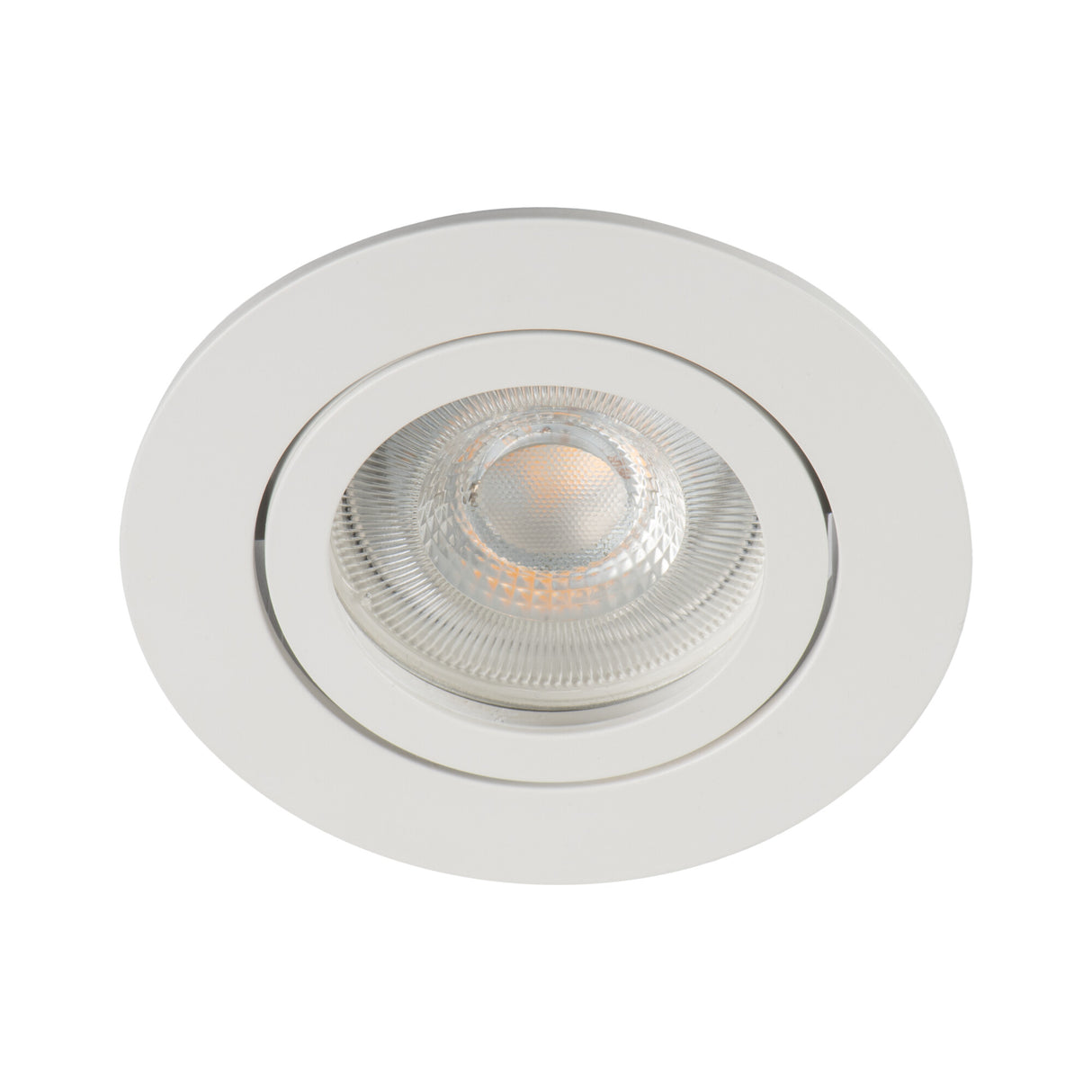 Dalla DTO-W Ø80 GU10 Recessed Spotlight - White