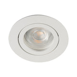 Dalla DTO-W Ø80 GU10 Recessed Spotlight - White