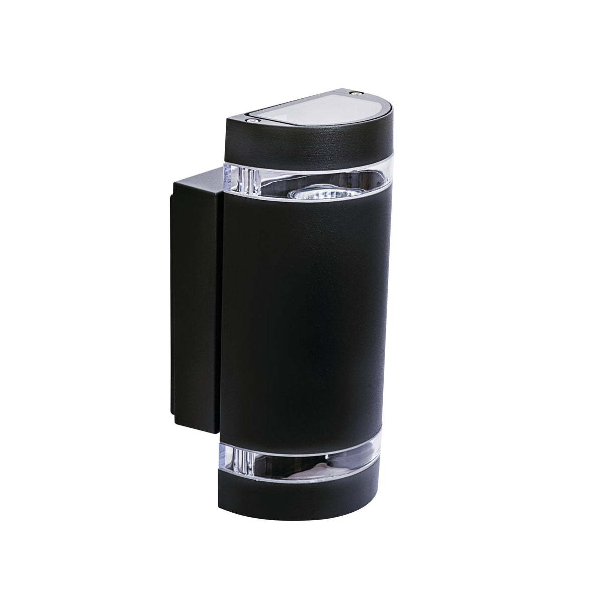 Zew 235U 2x35W GU10 Up Down Outdoor Wall Light Black 235U - Black