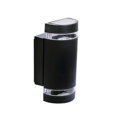 Zew 235U 2x35W GU10 Up Down Outdoor Wall Light Black 235U - Black