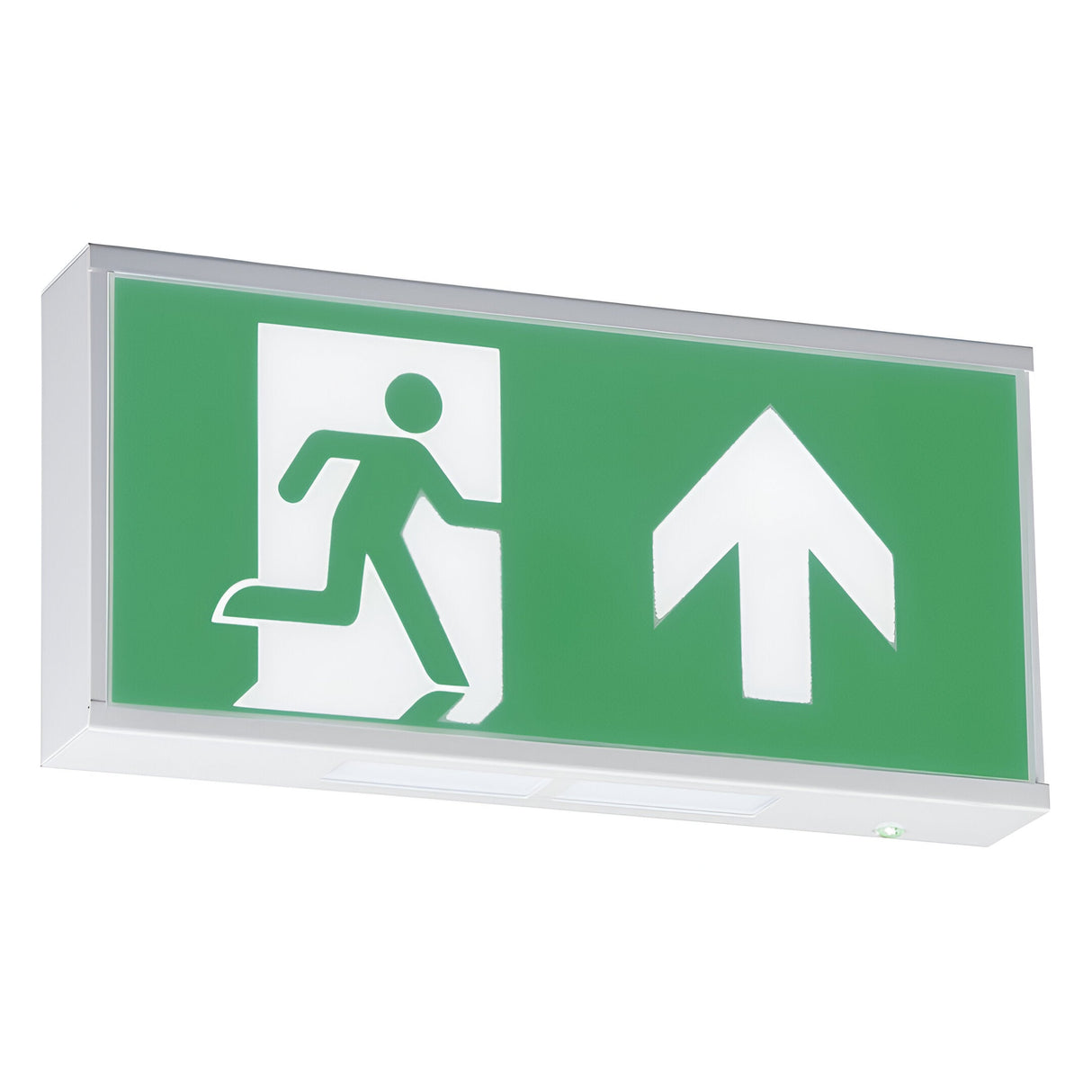 Wall Mounted 6W Emergency Exit - White