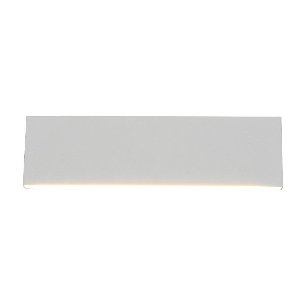 Concha LED Up Down Panel Wall Light – Matt White