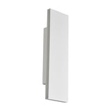 Concha LED Up Down Panel Wall Light – Matt White