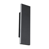 Concha LED Up Down Black Wall Light – Anthracite