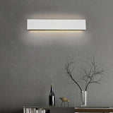 Concha LED Up Down Linear Wall Light – Matt White