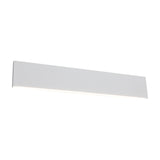 Concha LED Up Down Linear Wall Light – Matt White