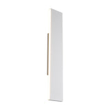 Concha LED Up Down Linear Wall Light – Matt White