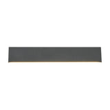 Concha LED Up Down Grey Wall Light – Anthracite
