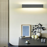 Concha LED Up Down Grey Wall Light – Anthracite