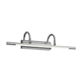 Cuadro 2 Light LED Linear Wall Light – Satin Nickel