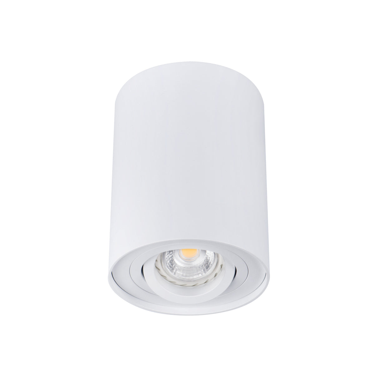 Bord Round GU10 Ceiling Light - Matte White
