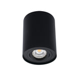 BORD Round GU10 Surface Ceiling Spotlight - Black Matt