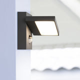 Horton LED PIR Outdoor Wall Light – Anthracite